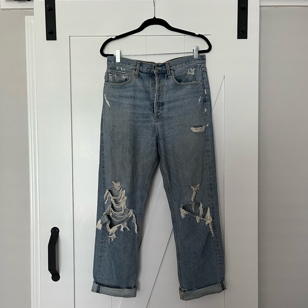 90s Mid Rise Loose Fit